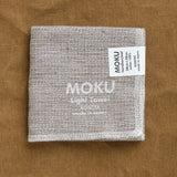Kontex Home Bath Textiles Moku Light Washcloth in Grey Grey / 11" L X 11" W