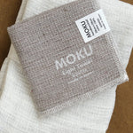Kontex Home Bath Textiles Moku Light Washcloth in Grey Grey / 11" L X 11" W