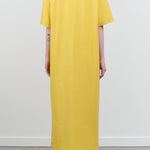 Back view of Boxy T-Shirt Dress in Daffodil