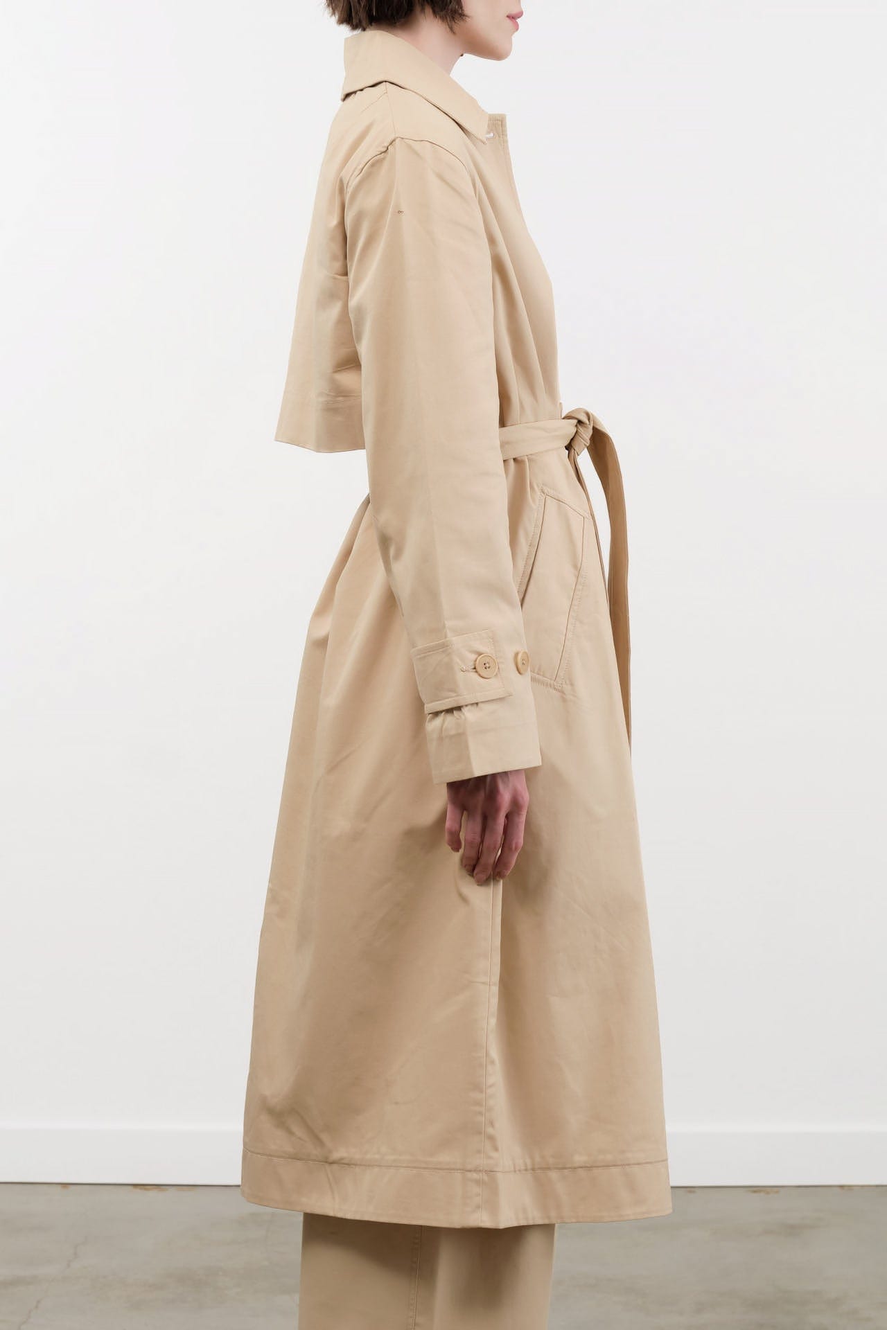 Kowtow Apparel Womens Outerwear Cleo Trench