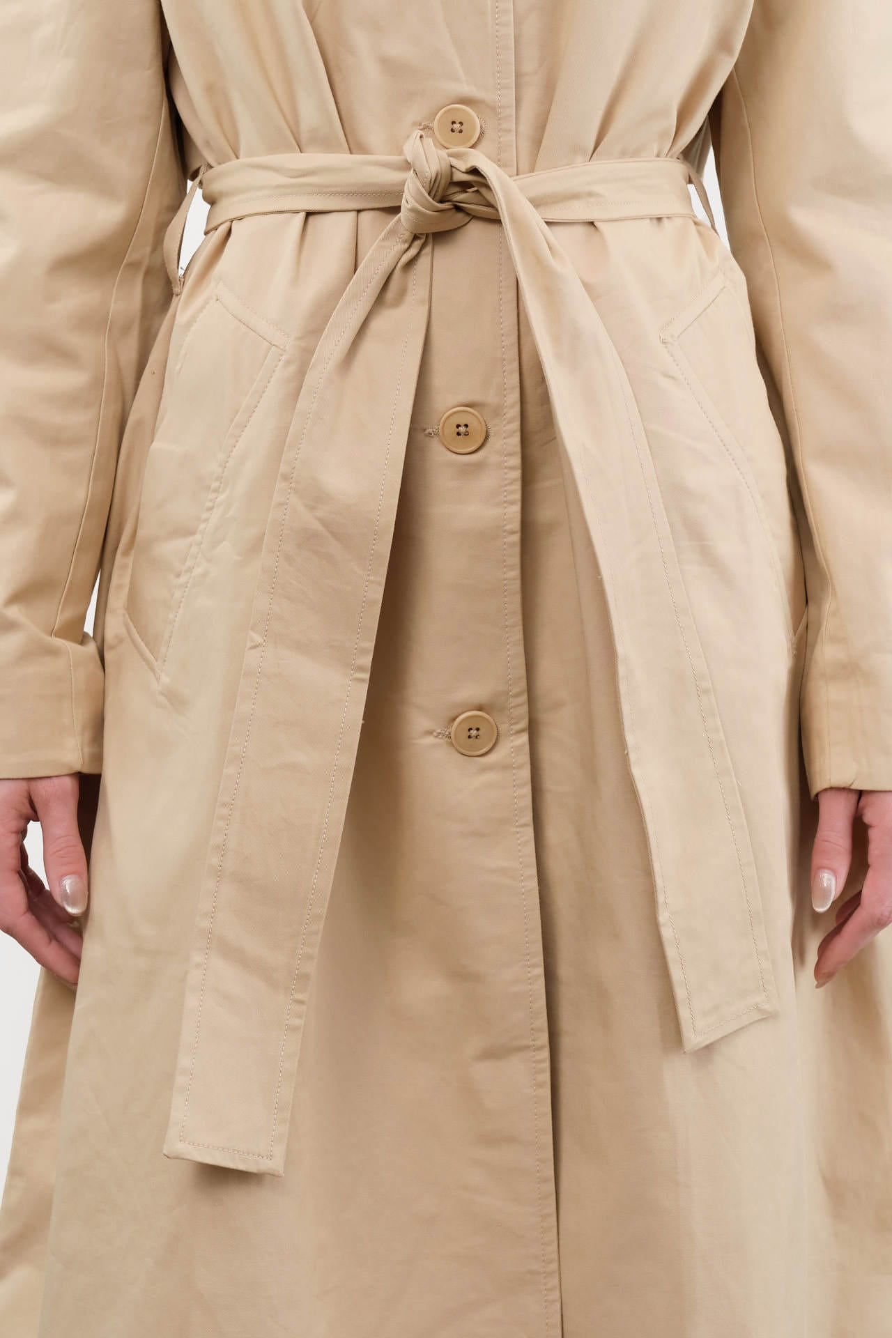 Kowtow Apparel Womens Outerwear Cleo Trench