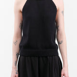 Kowtow Apparel Womens Sweaters Ebony Singlet