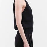 Kowtow Apparel Womens Sweaters Ebony Singlet