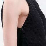 Kowtow Apparel Womens Sweaters Ebony Singlet