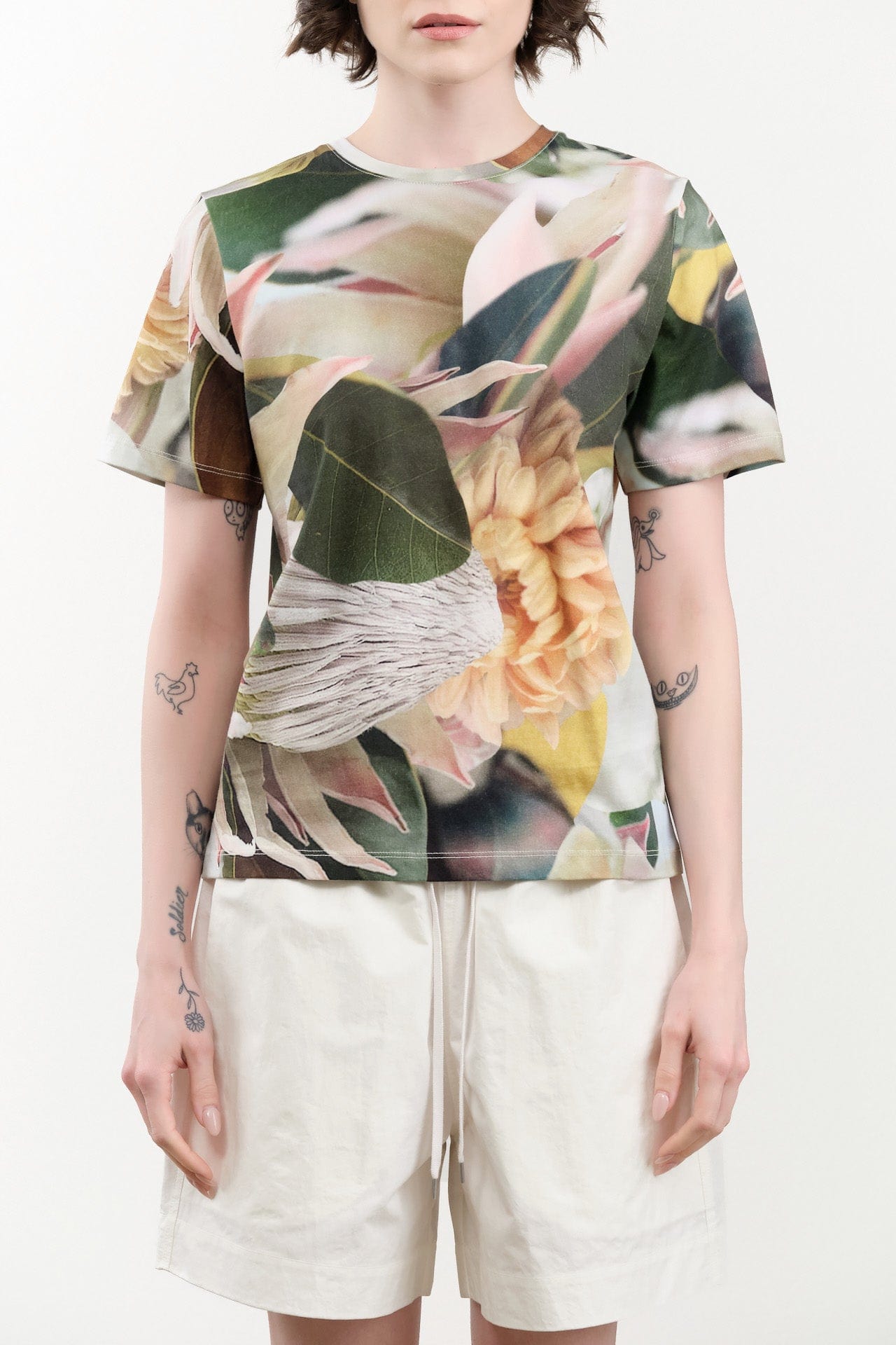 Kowtow Apparel Womens Tees Protea Tee