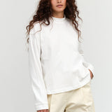 Kowtow Apparel Womens Blouses Reflect Top in Off White Off White / XXSmall