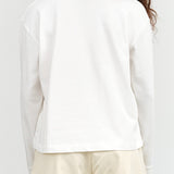 Kowtow Apparel Womens Blouses Reflect Top in Off White