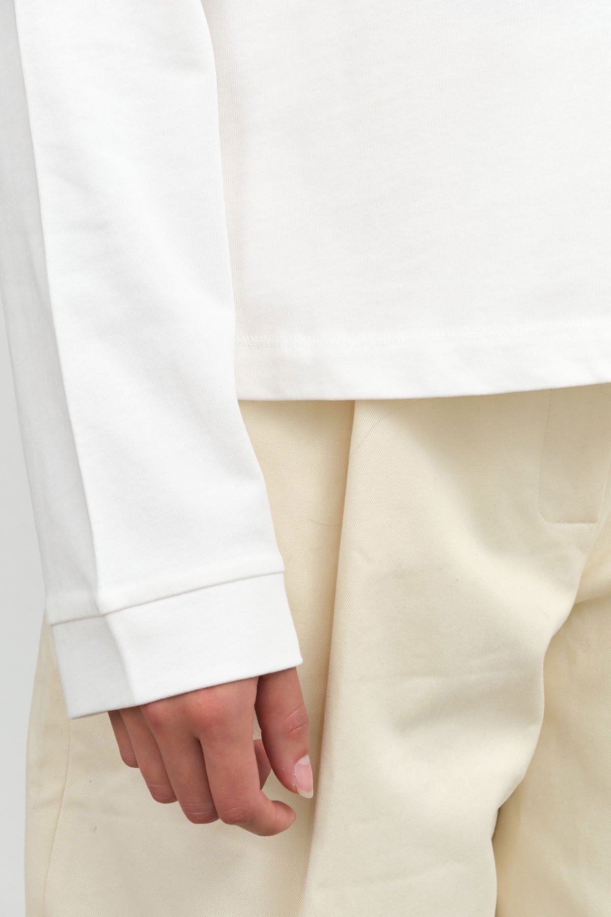 Kowtow Apparel Womens Blouses Reflect Top in Off White