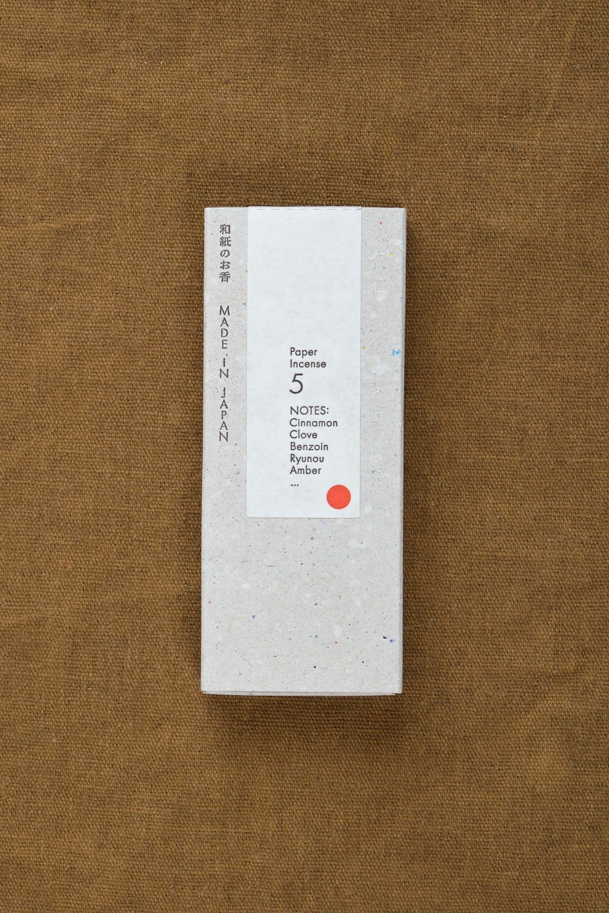 Kunjudo Home Incense Washi Paper Incense Strips Smoky Comfort