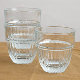 La Rochere Home Kitchen Glassware Cedrat Stackable Tumbler Glass / 8.75 oz