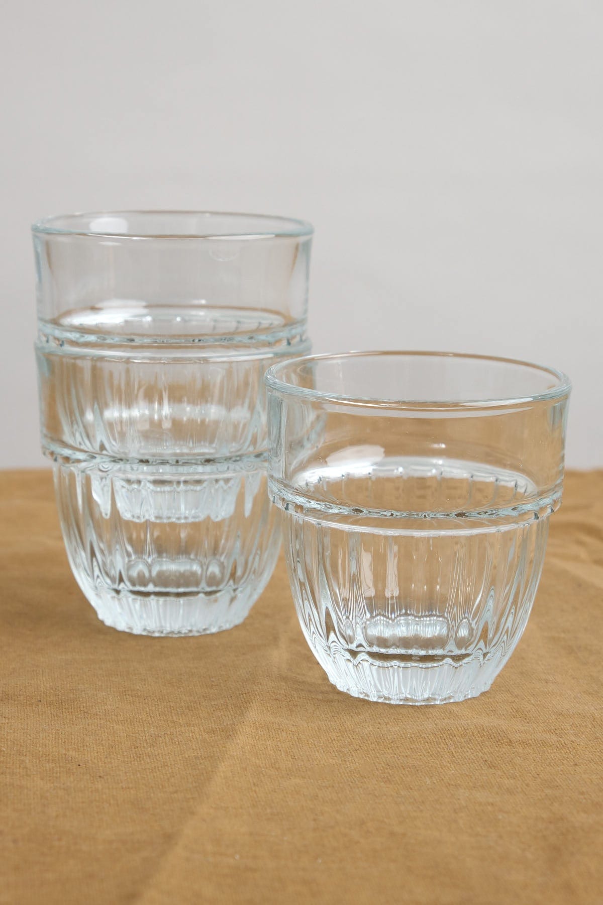 La Rochere Home Kitchen Glassware Cedrat Stackable Tumbler Glass / 8.75 oz