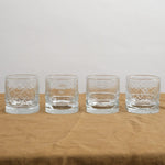 La Rochere Home Kitchen Glassware Dandy Whiskey Glass Set Clear / Set of 4