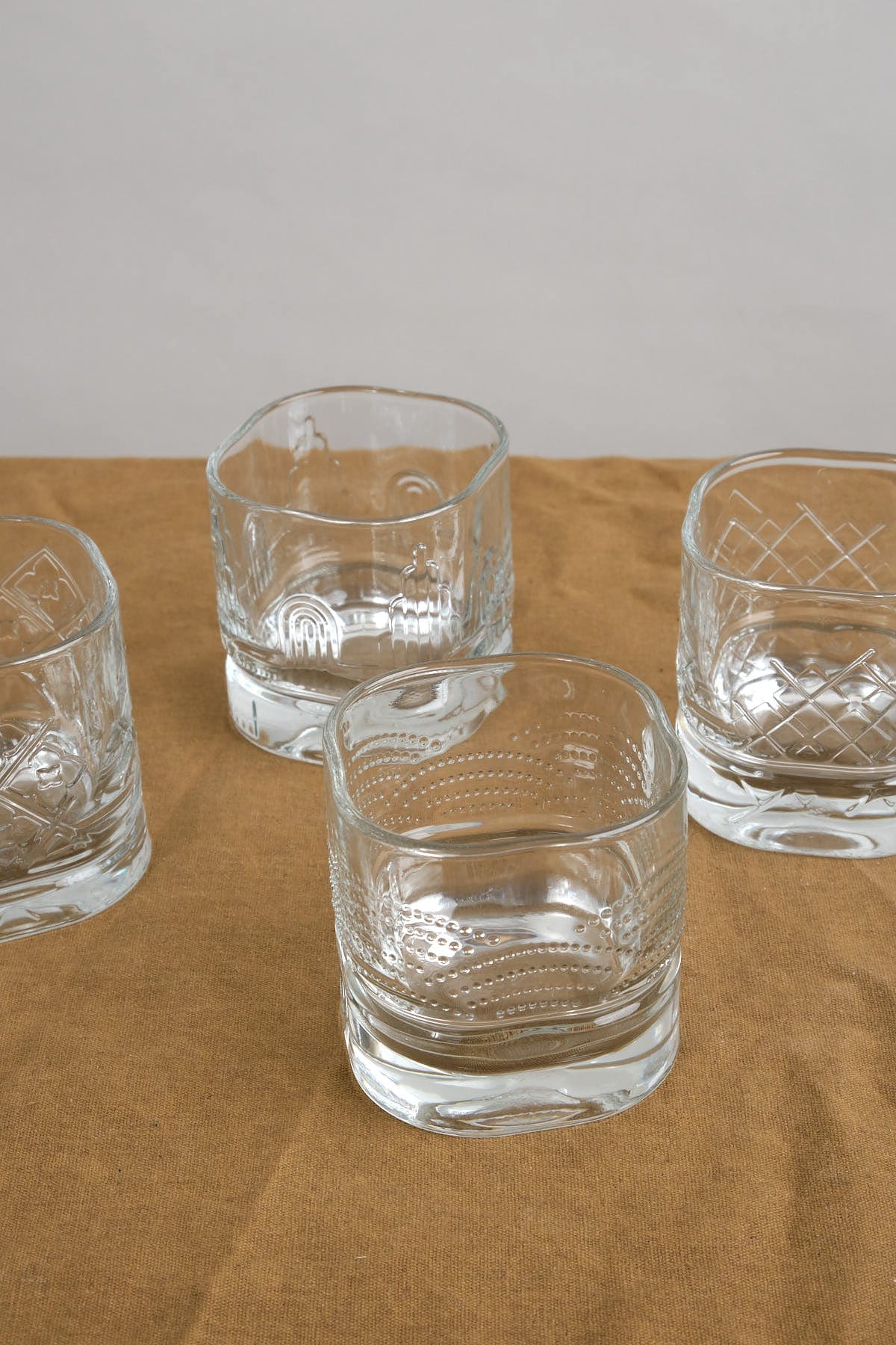 La Rochere Home Kitchen Glassware Dandy Whiskey Glass Set Clear / Set of 4