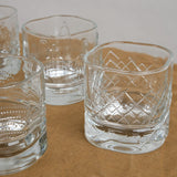 La Rochere Home Kitchen Glassware Dandy Whiskey Glass Set Clear / Set of 4
