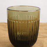La Rochere Home Kitchen Glassware Ouessant Tumbler Olive Green / 10 oz