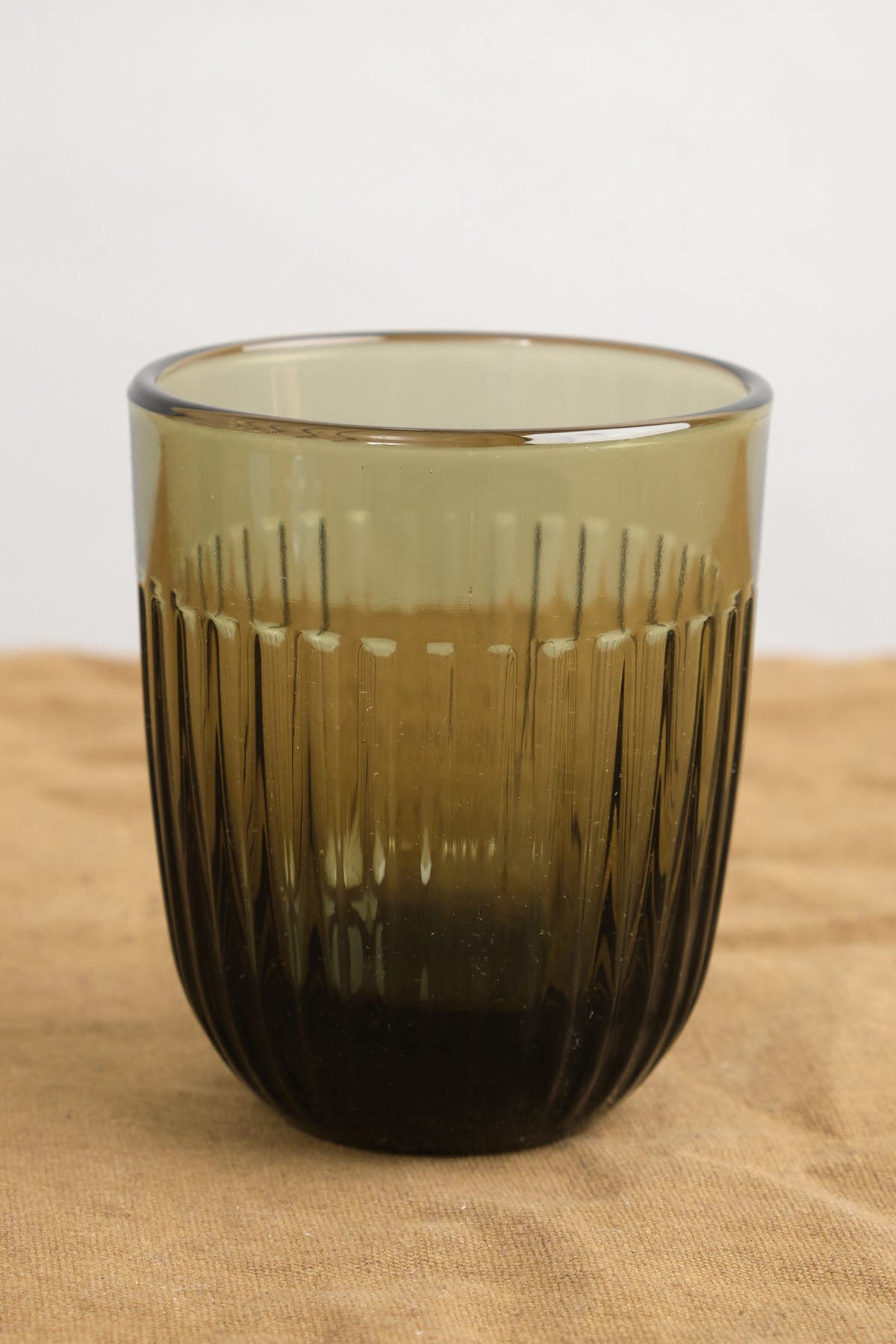 La Rochere Home Kitchen Glassware Ouessant Tumbler Olive Green / 10 oz