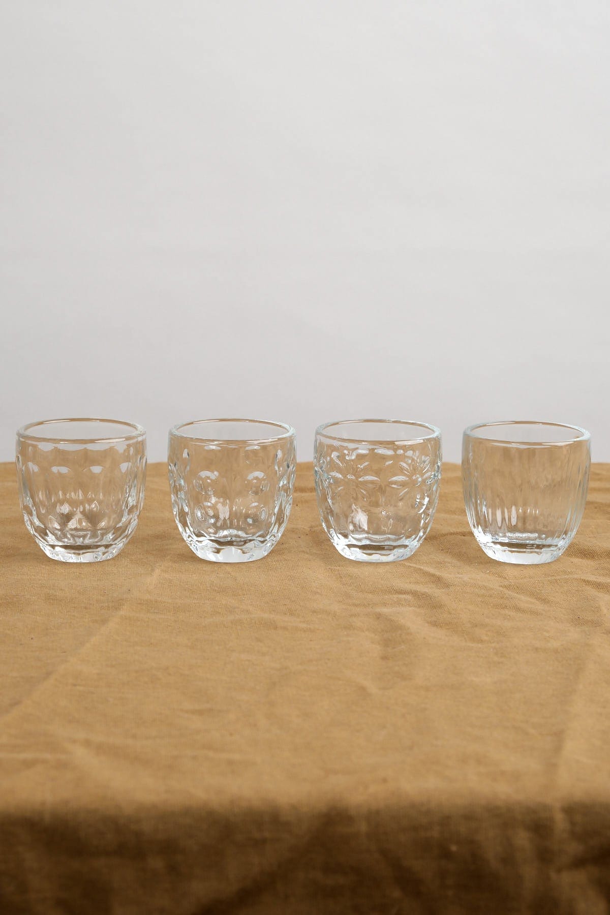 La Rochere Home Kitchen Glassware Troquet Espresso Cup Set Glass / Set of 4