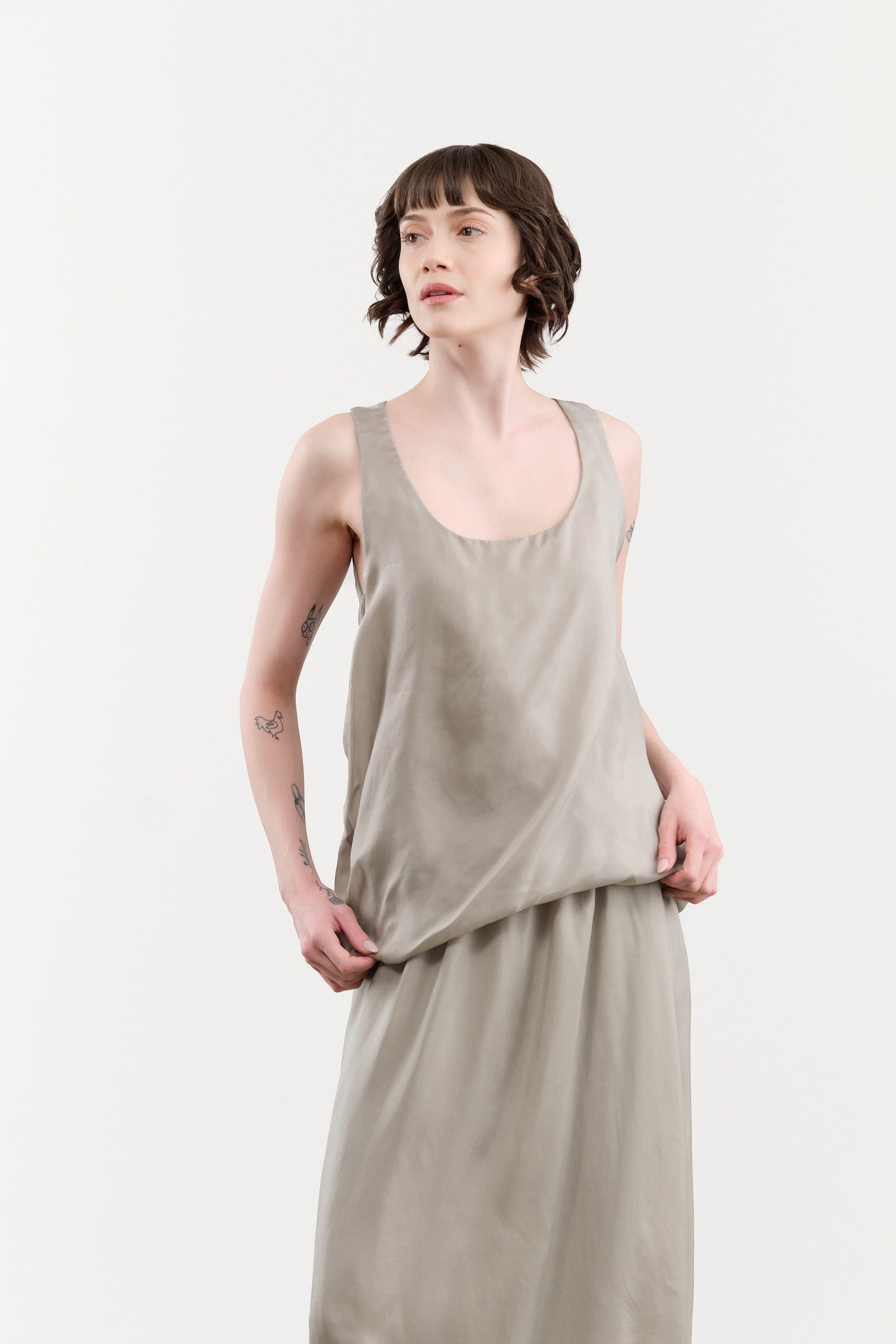 Lauren Manoogian Apparel Womens Blouses Balloon Tank