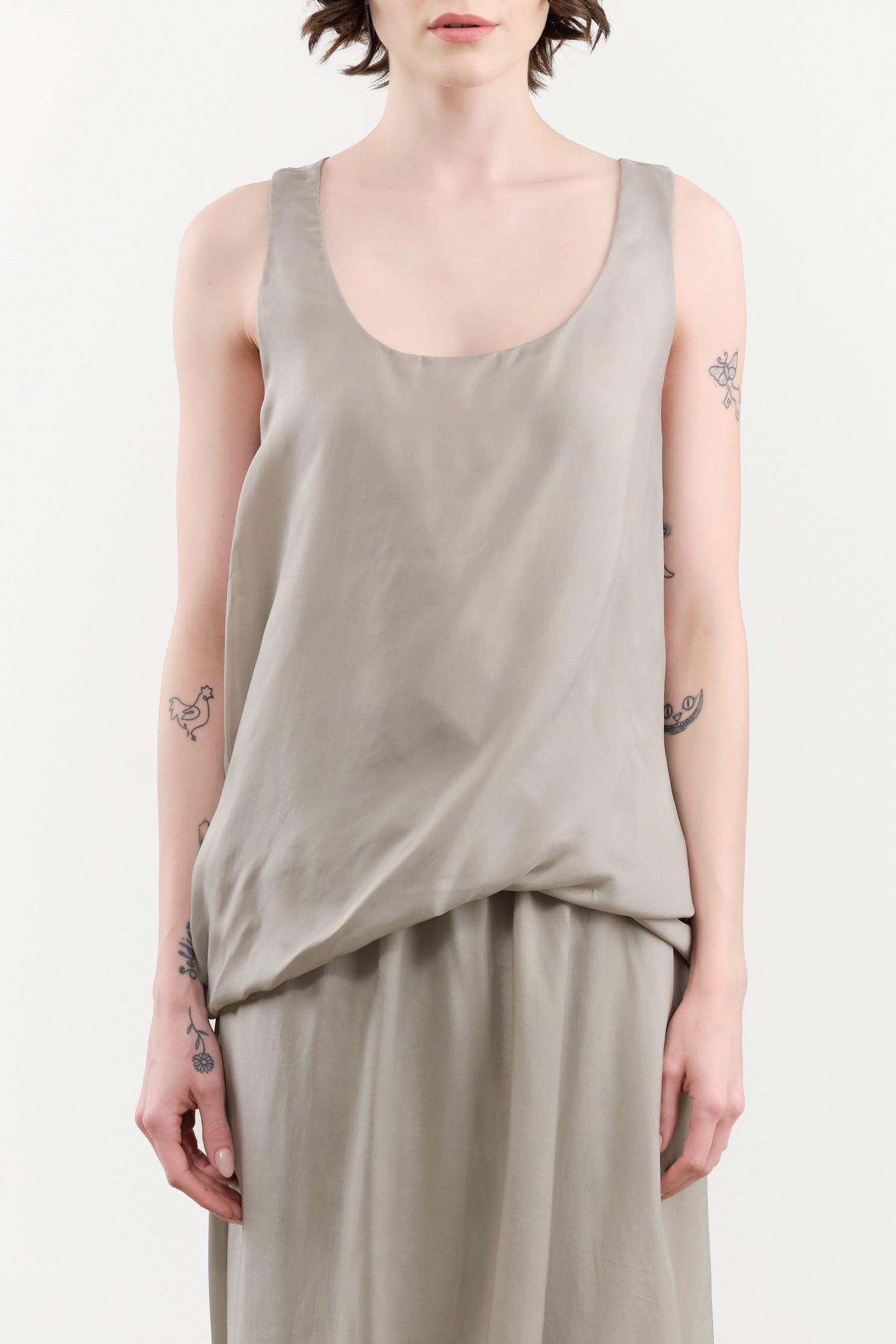 Lauren Manoogian Apparel Womens Blouses Balloon Tank