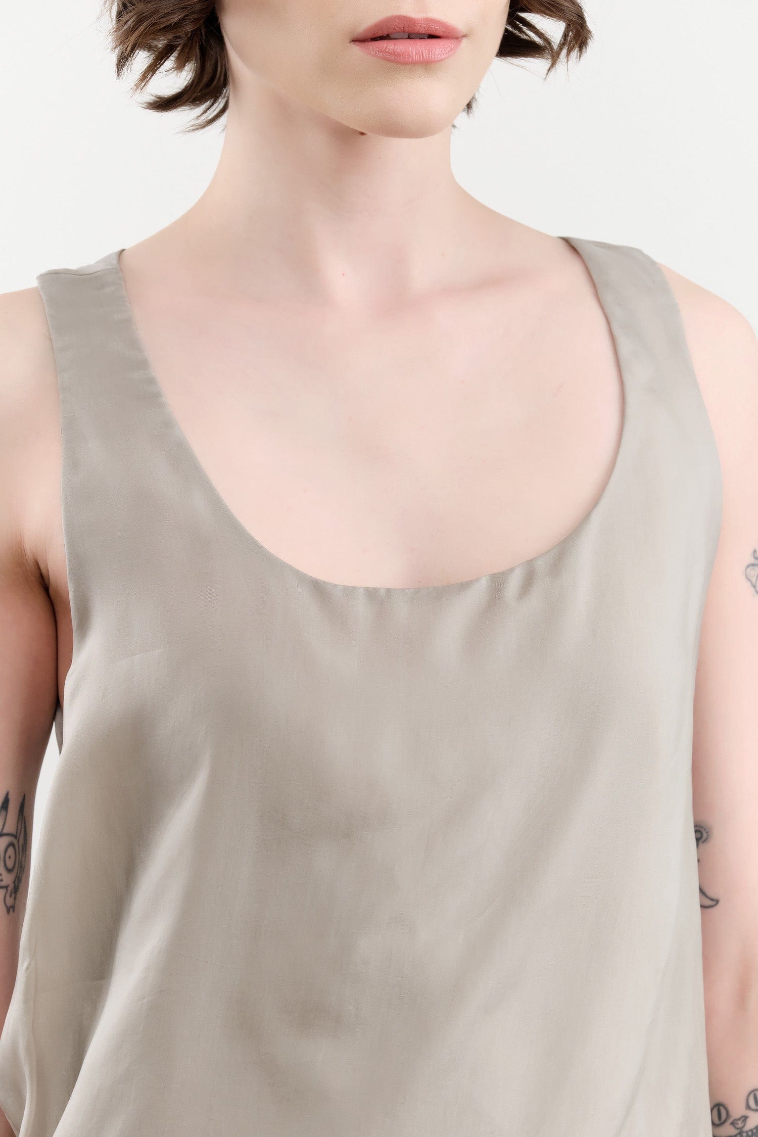 Lauren Manoogian Apparel Womens Blouses Balloon Tank
