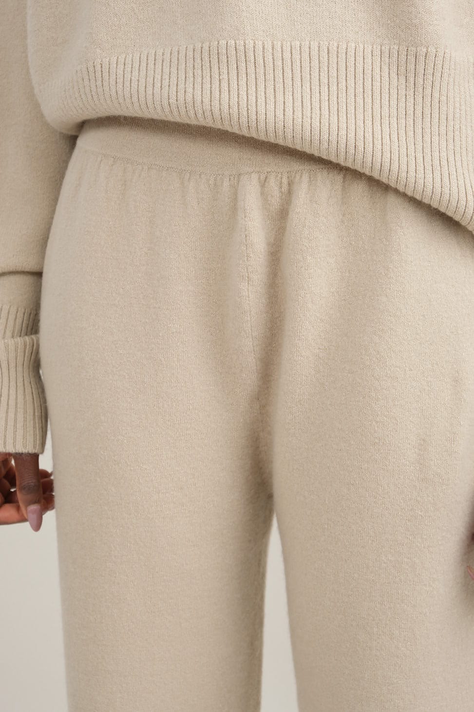 Front detailing on Base Pants in Antique