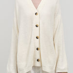 Front view of Boucle Cardigan