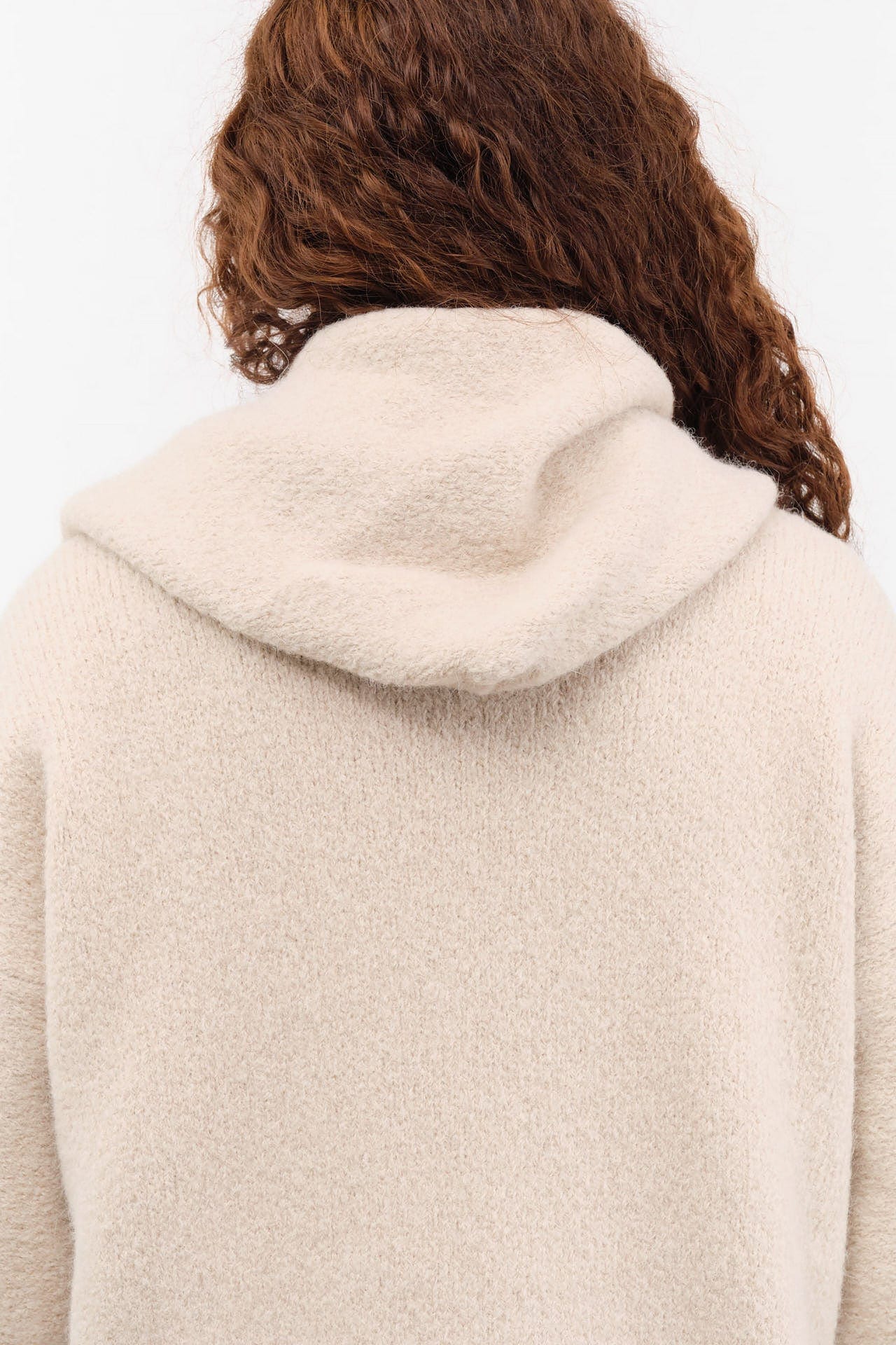 Lauren Manoogian Apparel Womens Outerwear Capote Coat in Antique Melange
