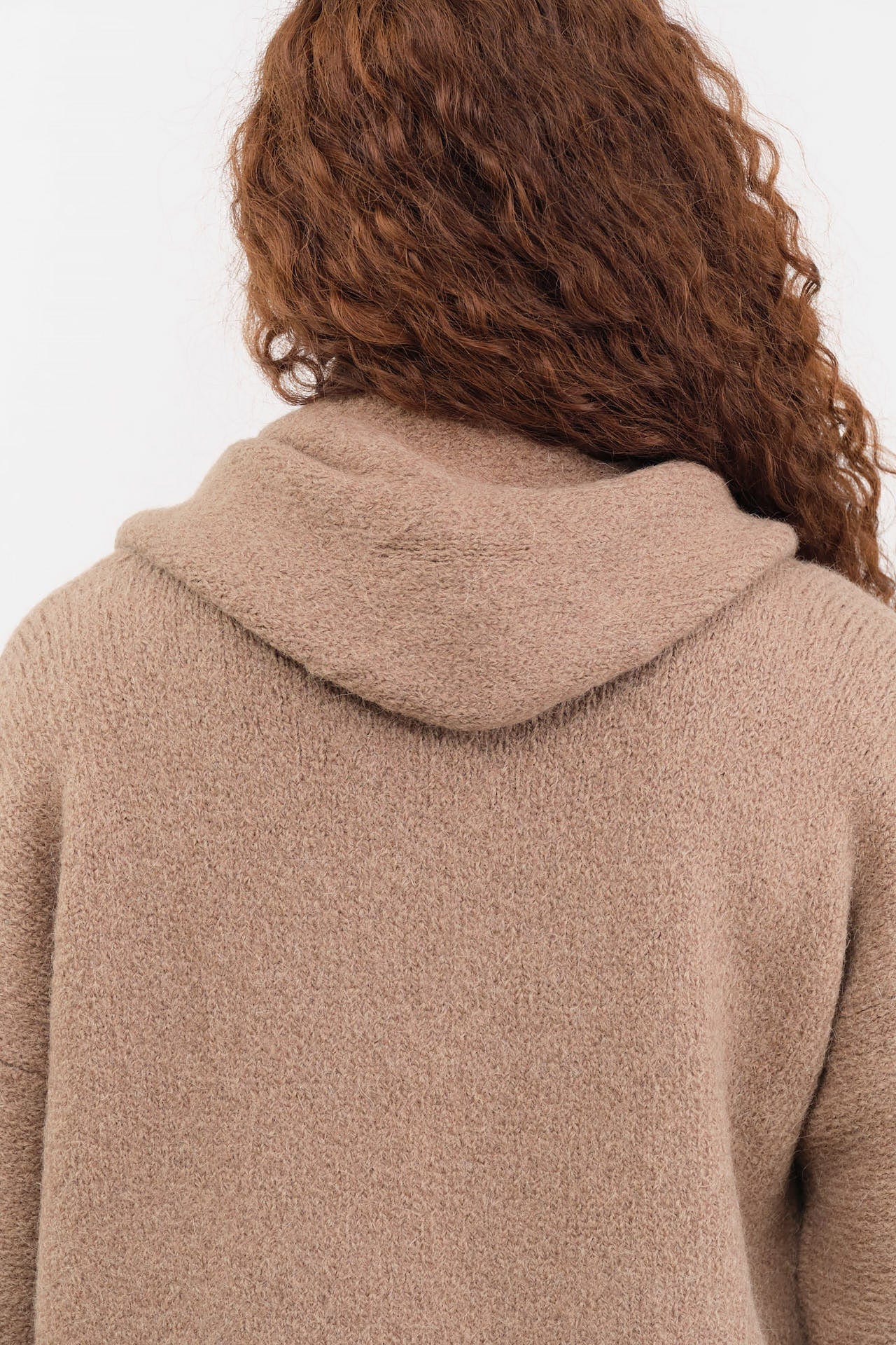Lauren Manoogian Apparel Womens Outerwear Capote Coat in Tobacco