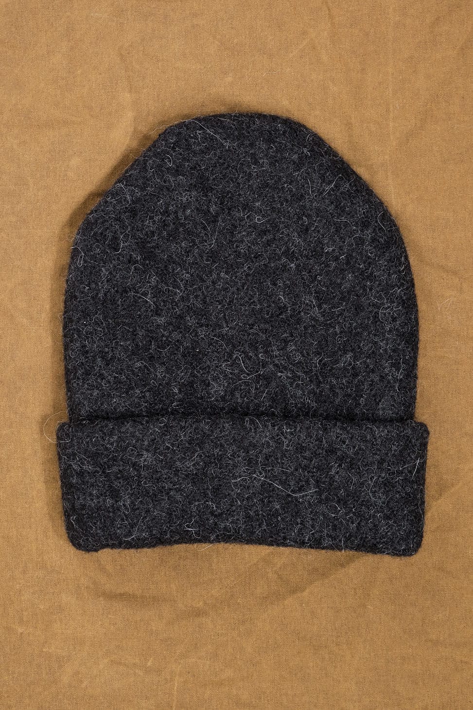 Carpenter Hat in Black Melange