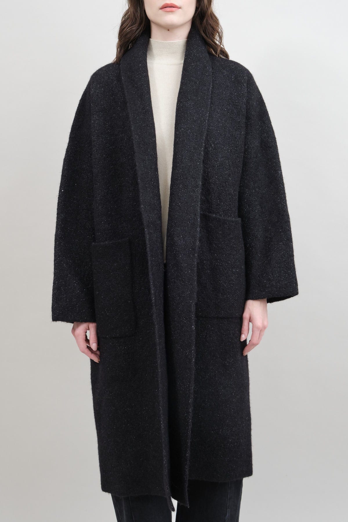 double face long coat from Lauren Manoogian
