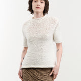 Lauren Manoogian Apparel Womens Sweaters Handknit Jersey Tee