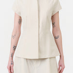Lauren Manoogian Apparel Womens Blouses New Structure Bodice