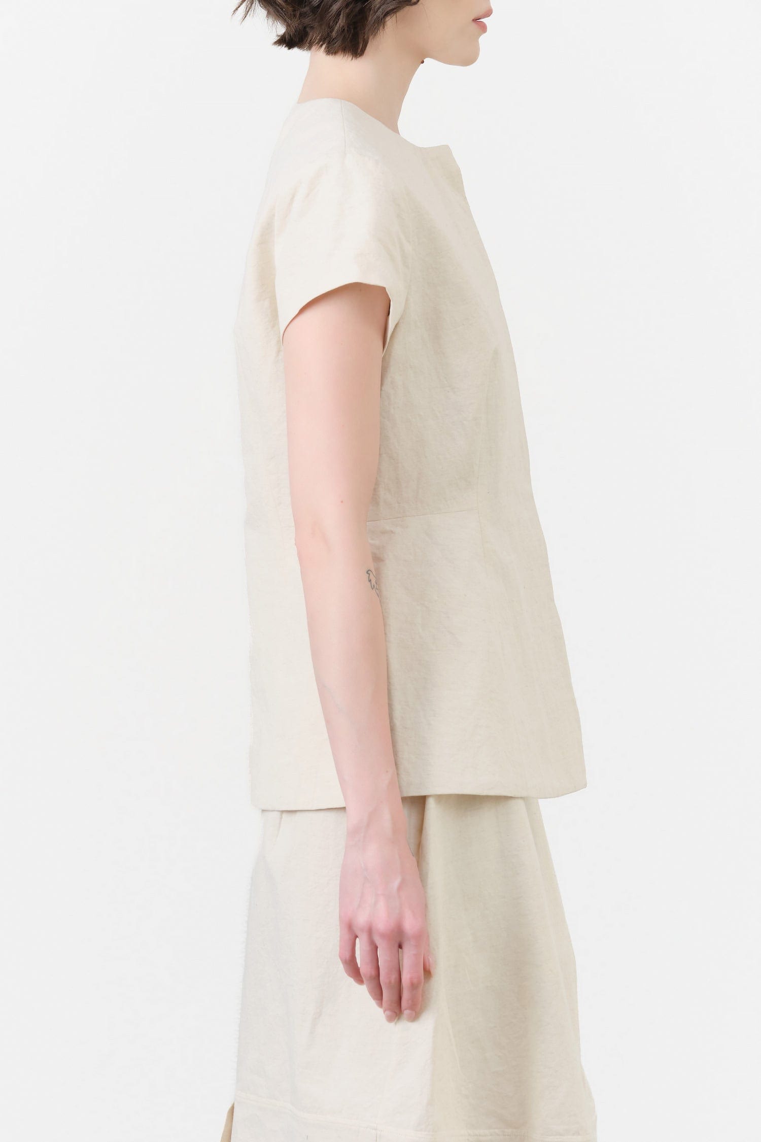 Lauren Manoogian Apparel Womens Blouses New Structure Bodice