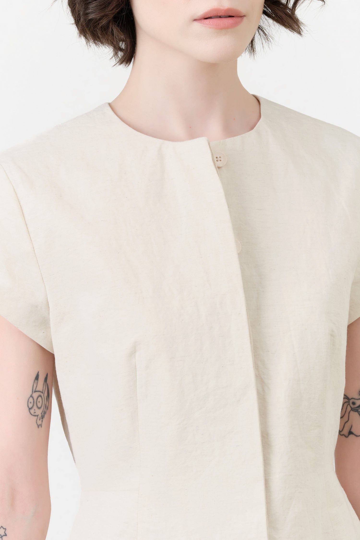 Lauren Manoogian Apparel Womens Blouses New Structure Bodice