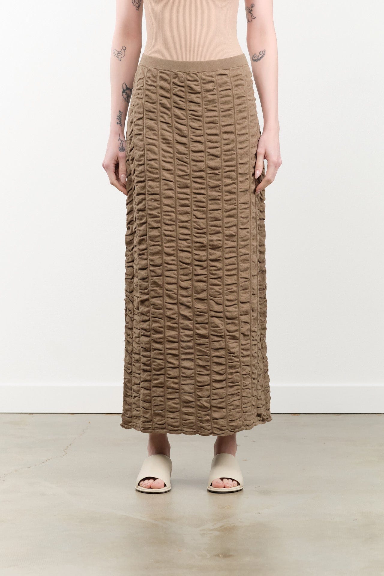 Lauren Manoogian Apparel Womens Skirts Ruche Skirt