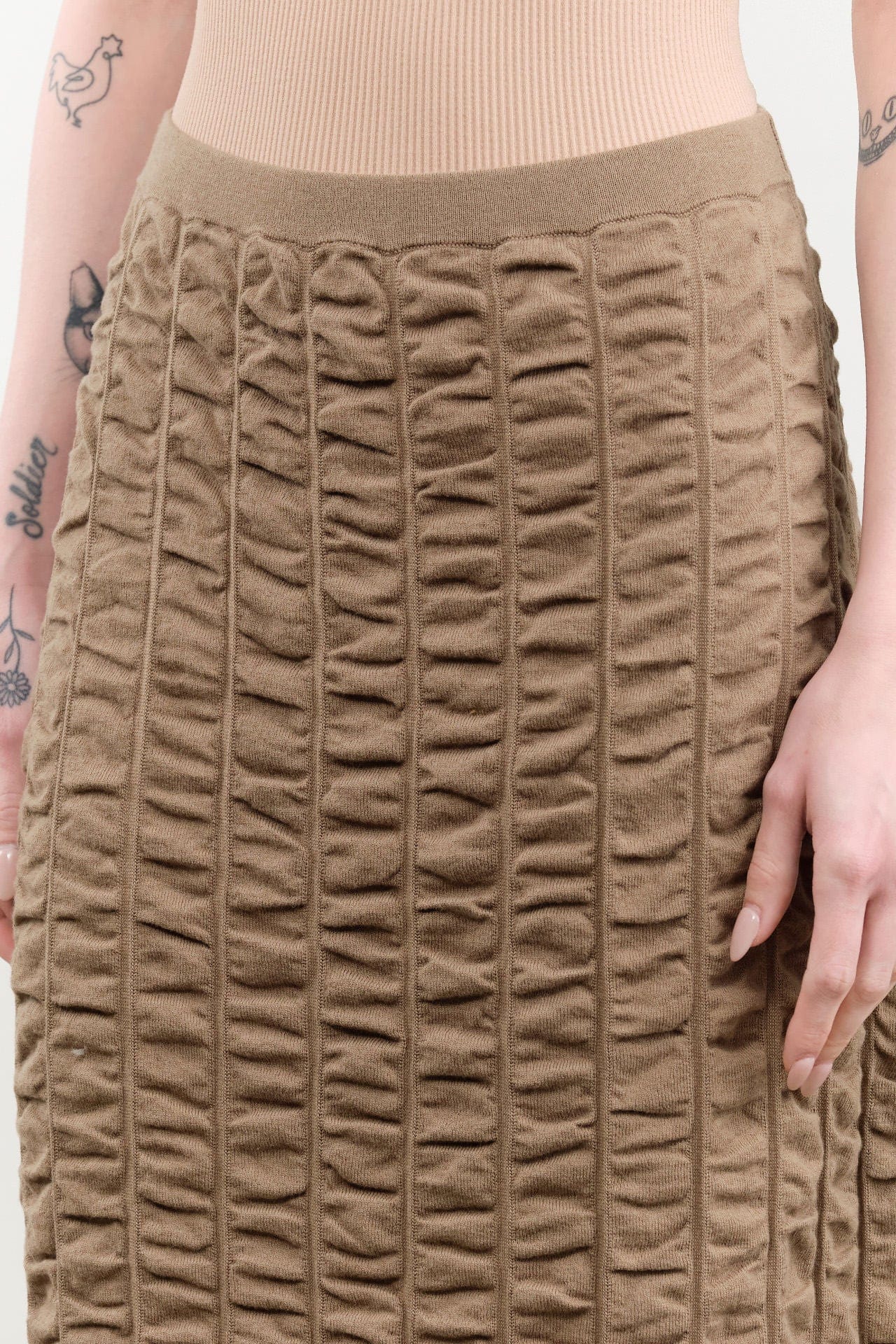 Lauren Manoogian Apparel Womens Skirts Ruche Skirt