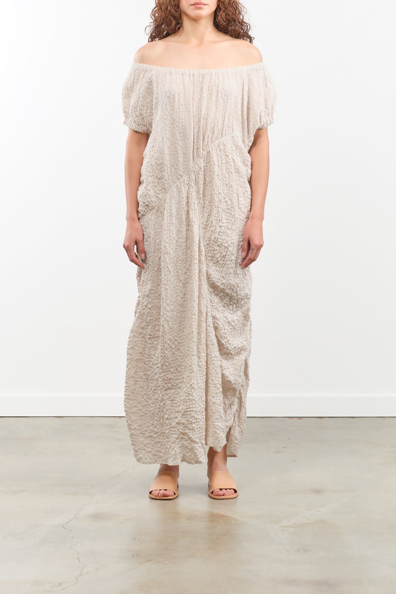 Lauren Manoogian Apparel Womens Dresses Shirred Dress