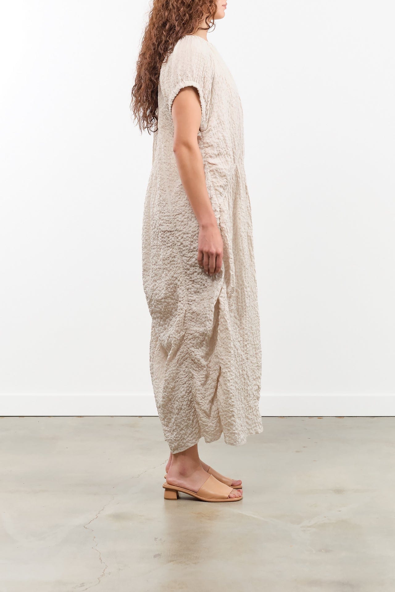 Lauren Manoogian Apparel Womens Dresses Shirred Dress