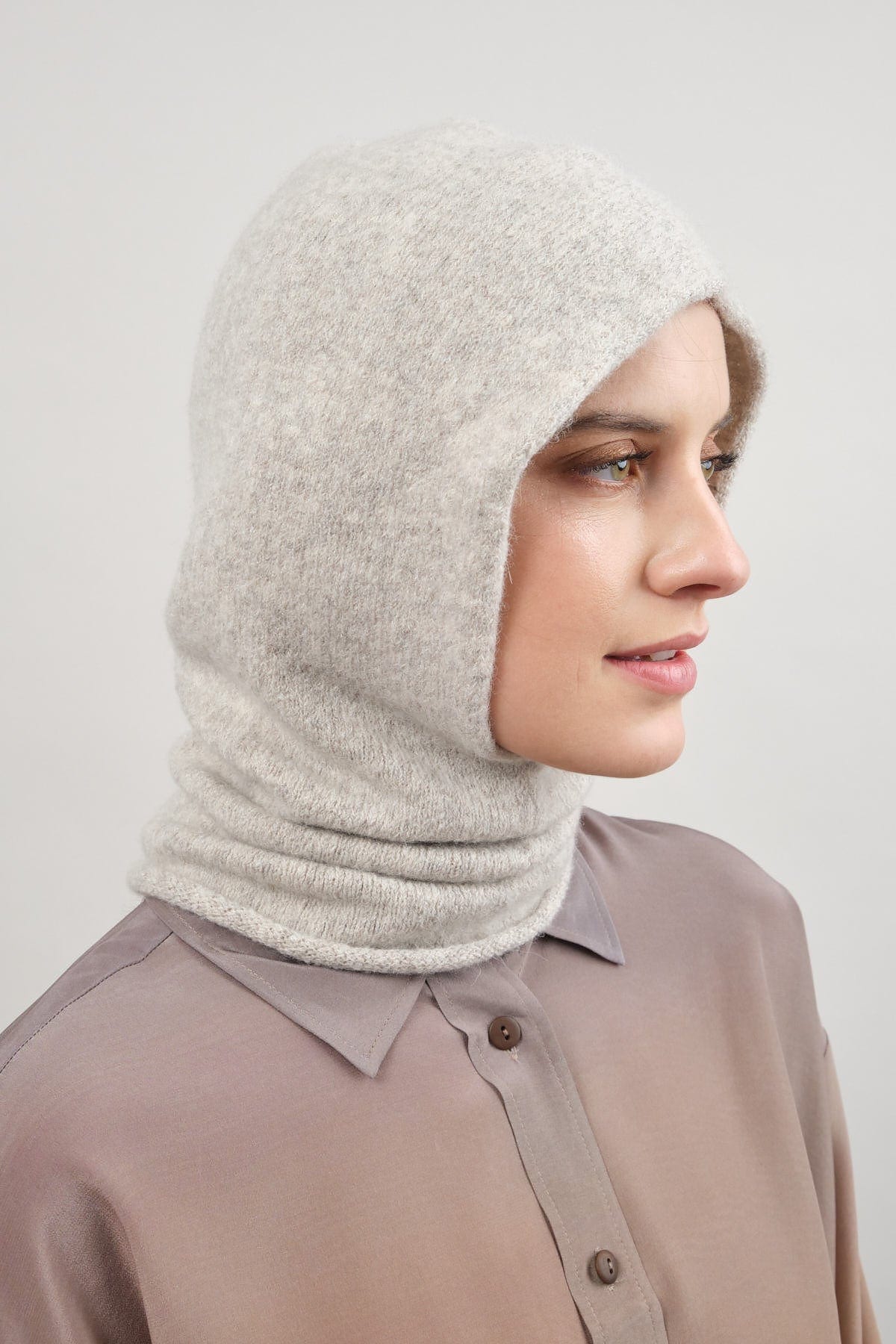 Soft Balaclava in Carrara