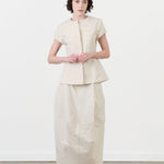 Lauren Manoogian Apparel Womens Skirts Structure Skirt Natural / 1