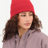 Le Bonnet Accessories Hats Beanie in Framboise Framboise / One Size