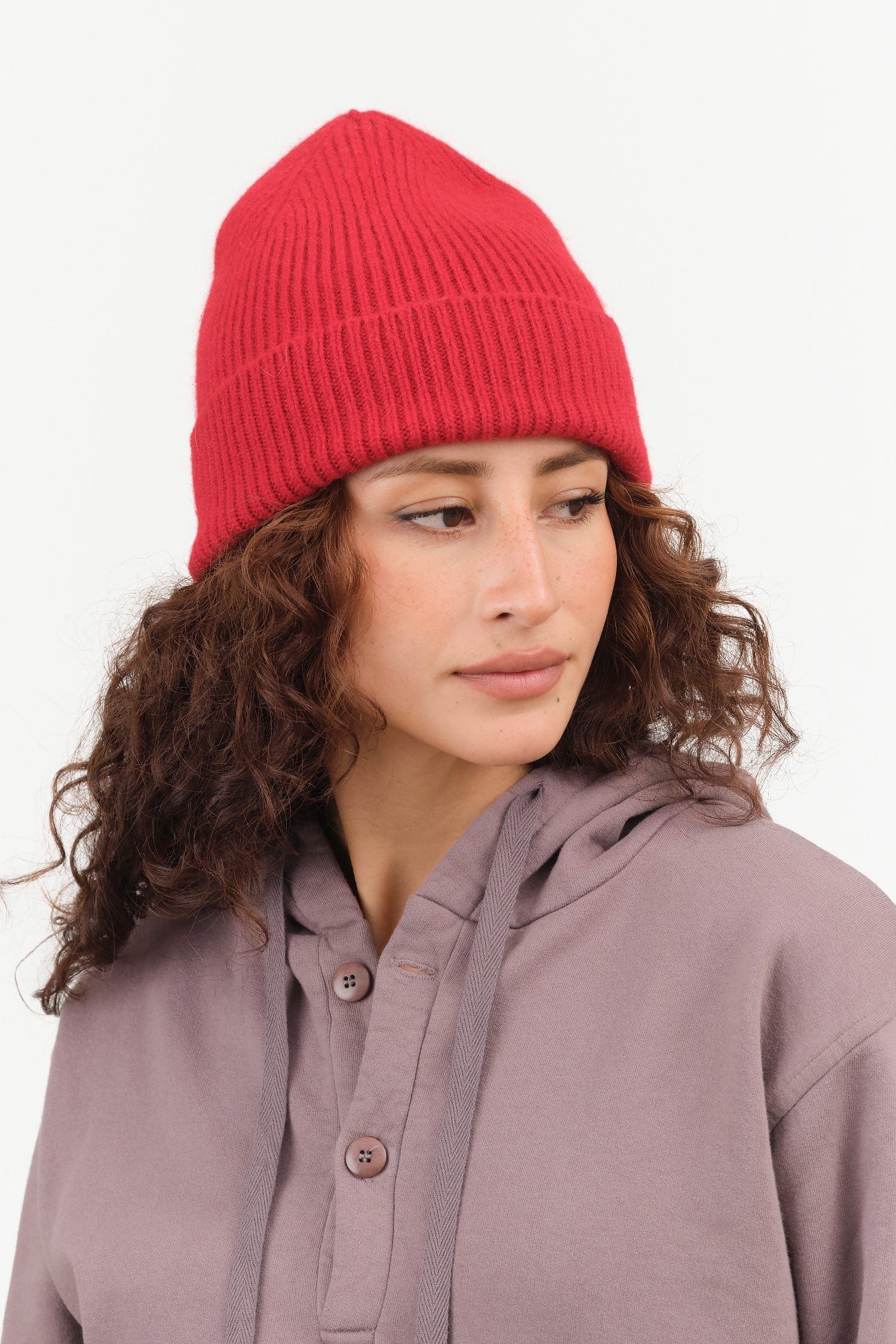 Le Bonnet Accessories Hats Beanie in Framboise Framboise / One Size