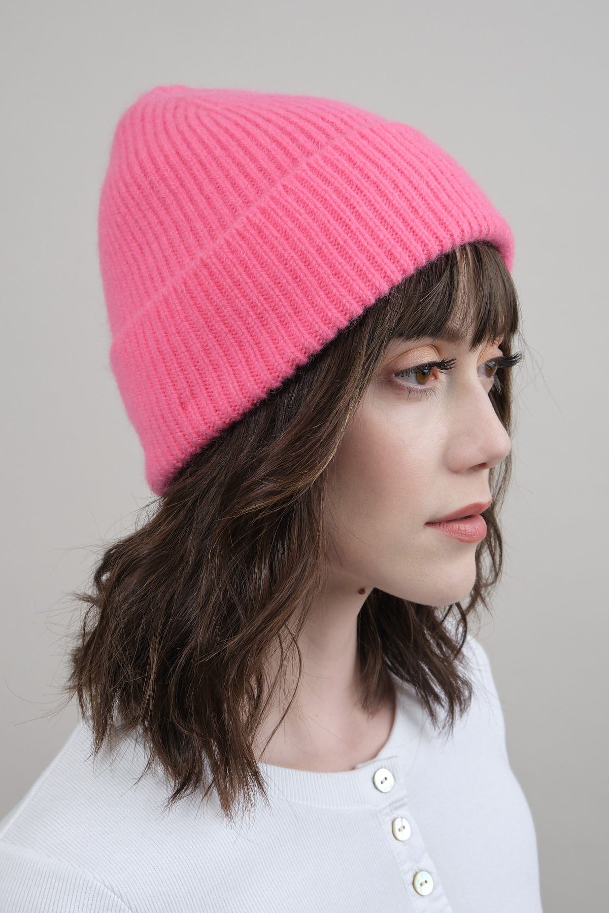 Beanie in Bubblegum