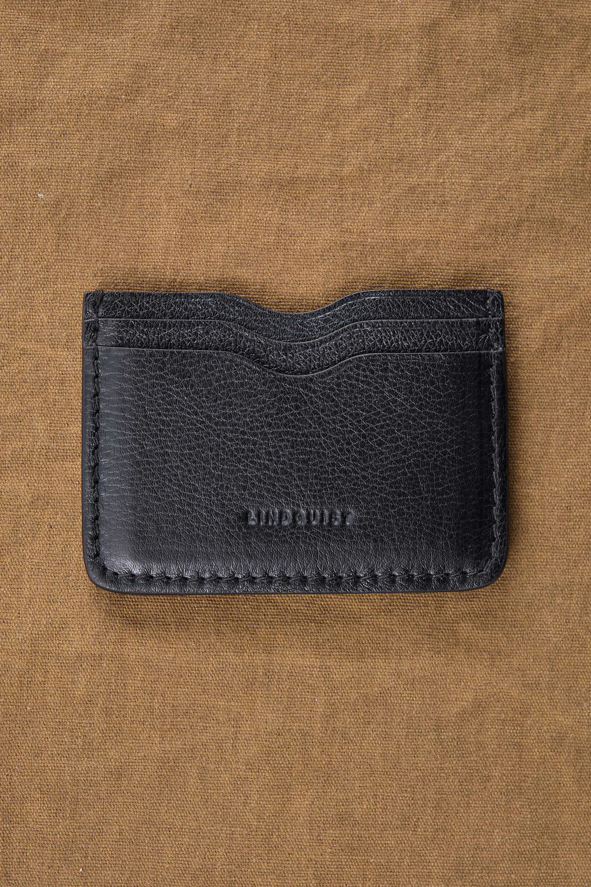 Lindquist Accessories Wallets Akira Wallet in Black Black / 3.25" H X 4.25" W
