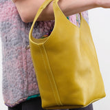Lindquist Accessories Bags Ama Bag in Chartreuse Chartreuse / 12" H X 9" W X 6" D