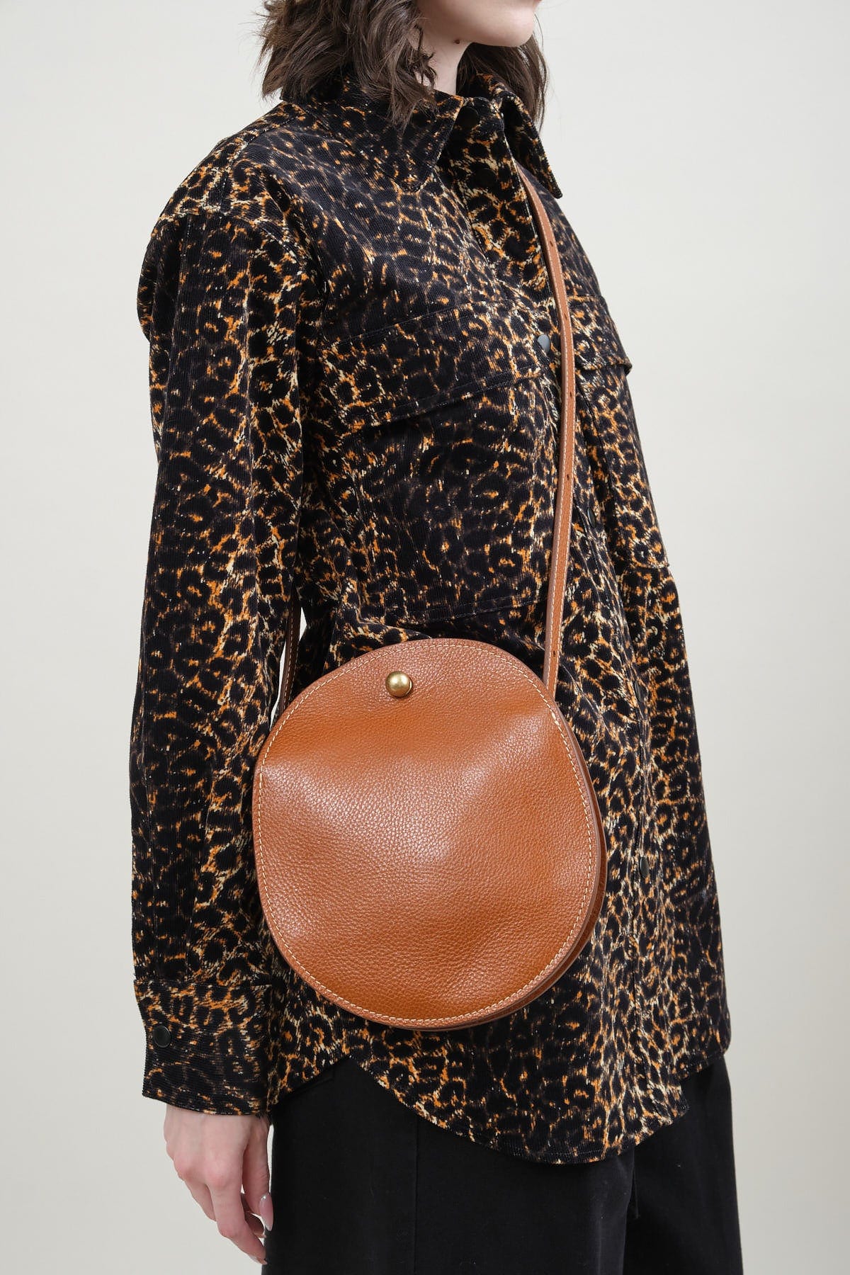 Eggi Bag in Leather Brown