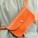 Lindquist Accessories Bags Faba Bag in Carrot Carrot / 4" H X 7.5" W X 1.5" D