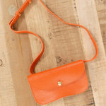 Lindquist Accessories Bags Faba Bag in Carrot Carrot / 4" H X 7.5" W X 1.5" D