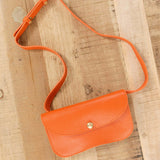 Lindquist Accessories Bags Faba Bag in Carrot Carrot / 4" H X 7.5" W X 1.5" D