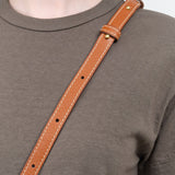 Lindquist Accessories Bags Faba Bag in Leather Brown Leather Brown / 4" H X 7.5" W X 1.5" D